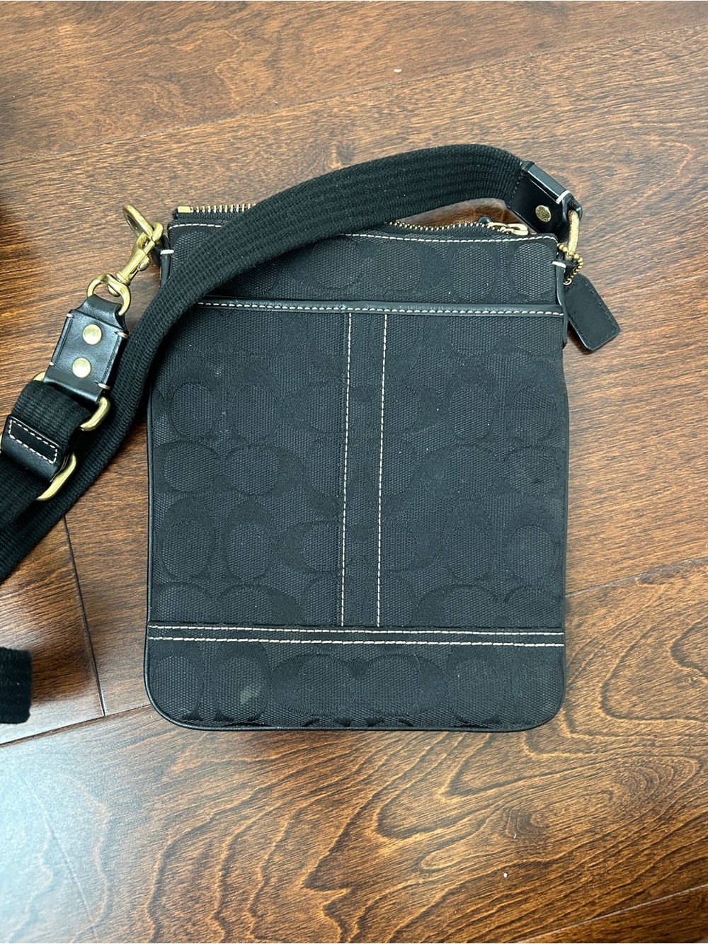 Black Coach Crossbody Bag